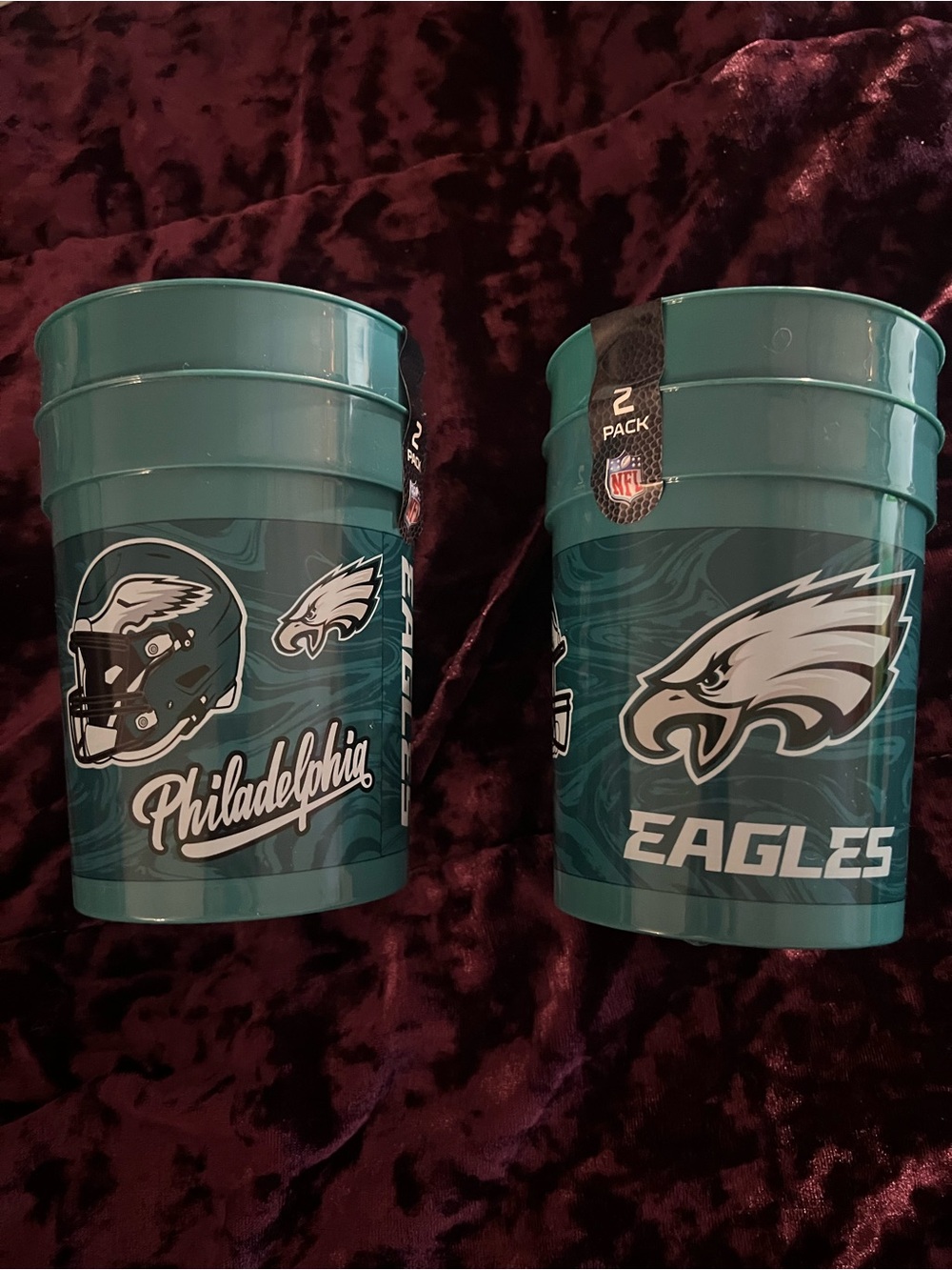 New NFL Philadelphia
Eagles Plastic Cups set of 4
